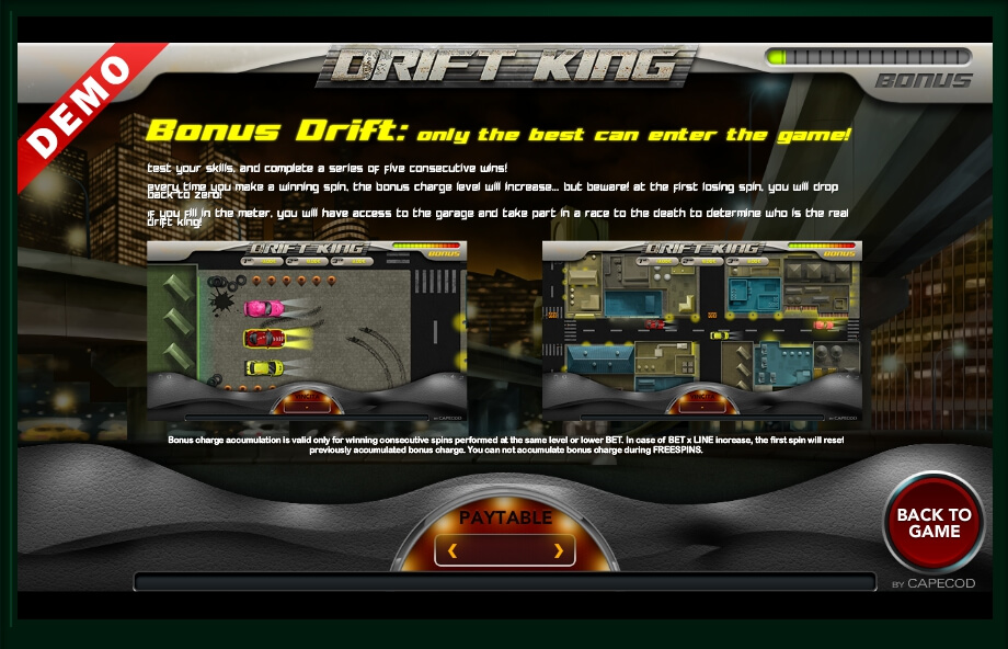Drift King Slot Machine