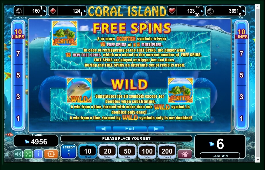 Coral Island Slot Machine