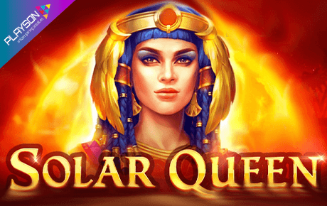 Solar Queen slot machine logo by Playson