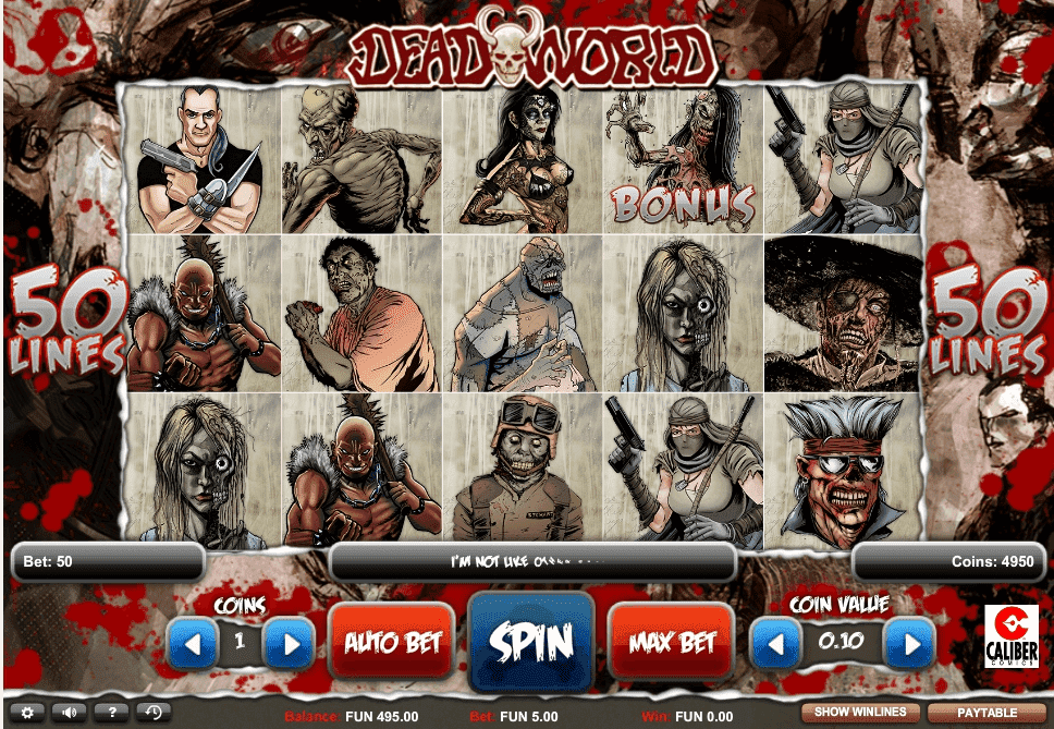 Dead World slot play free