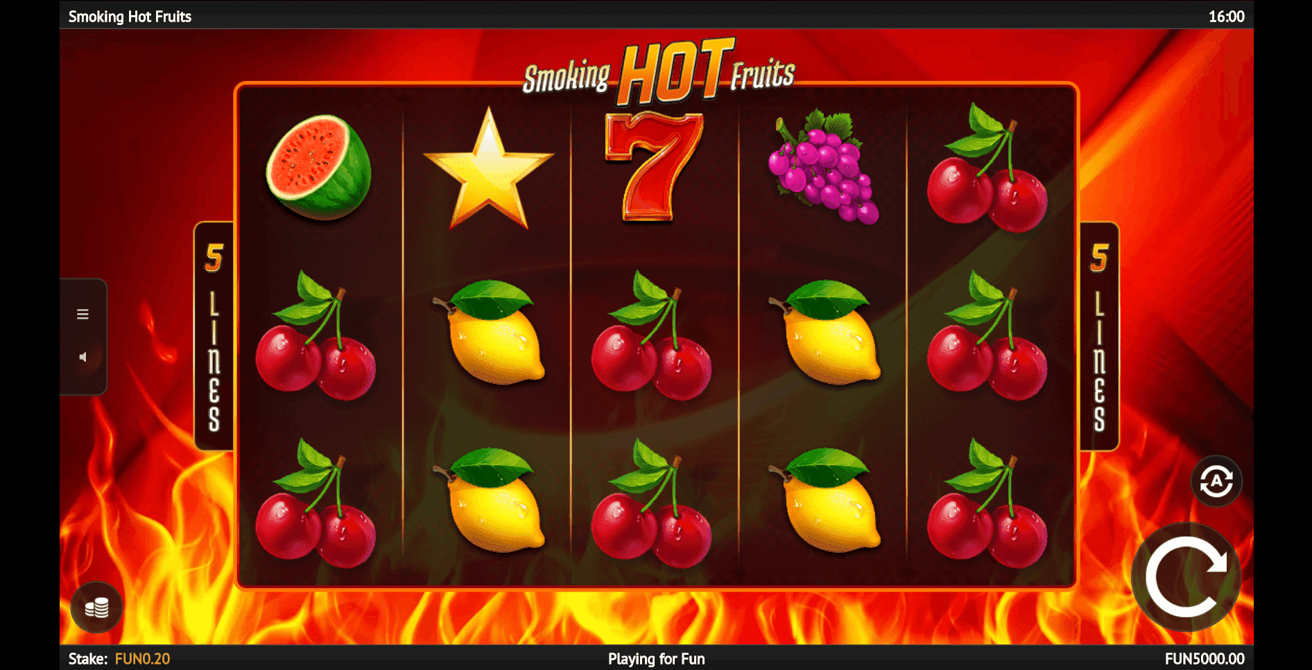 Smoking Hot Fruits slot play free