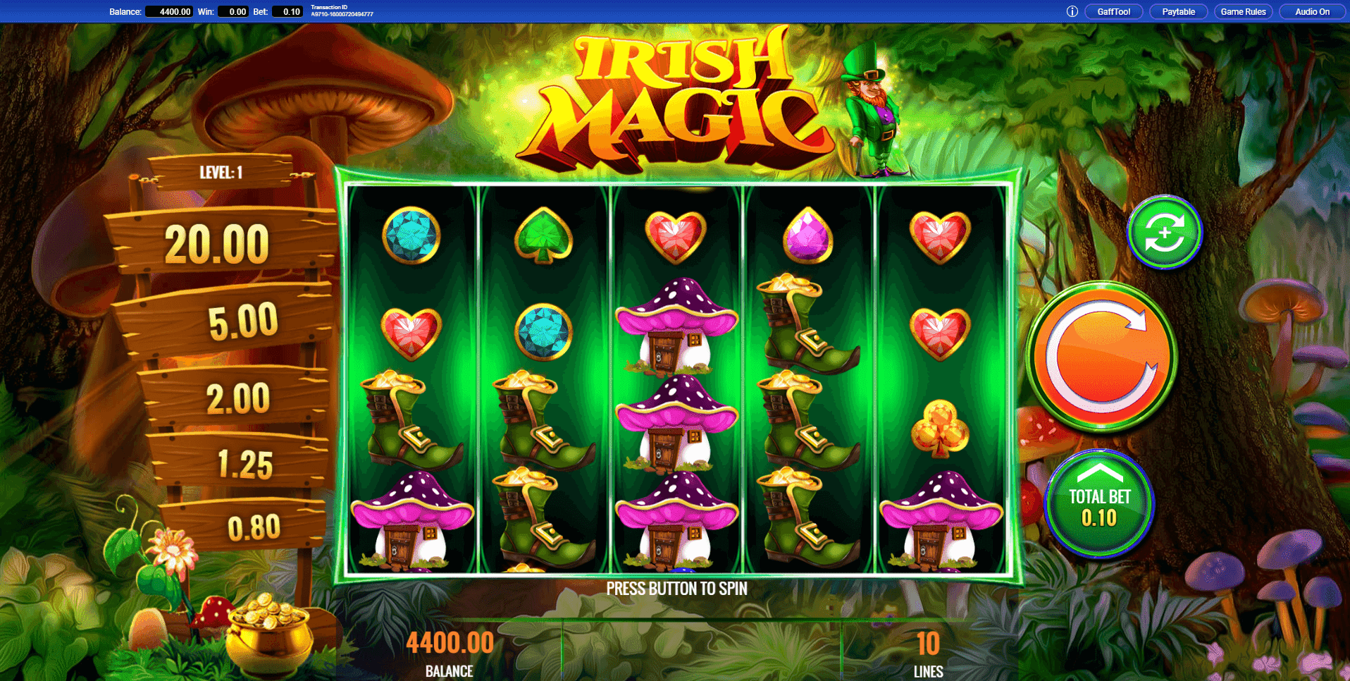 Irish Magic slot play free