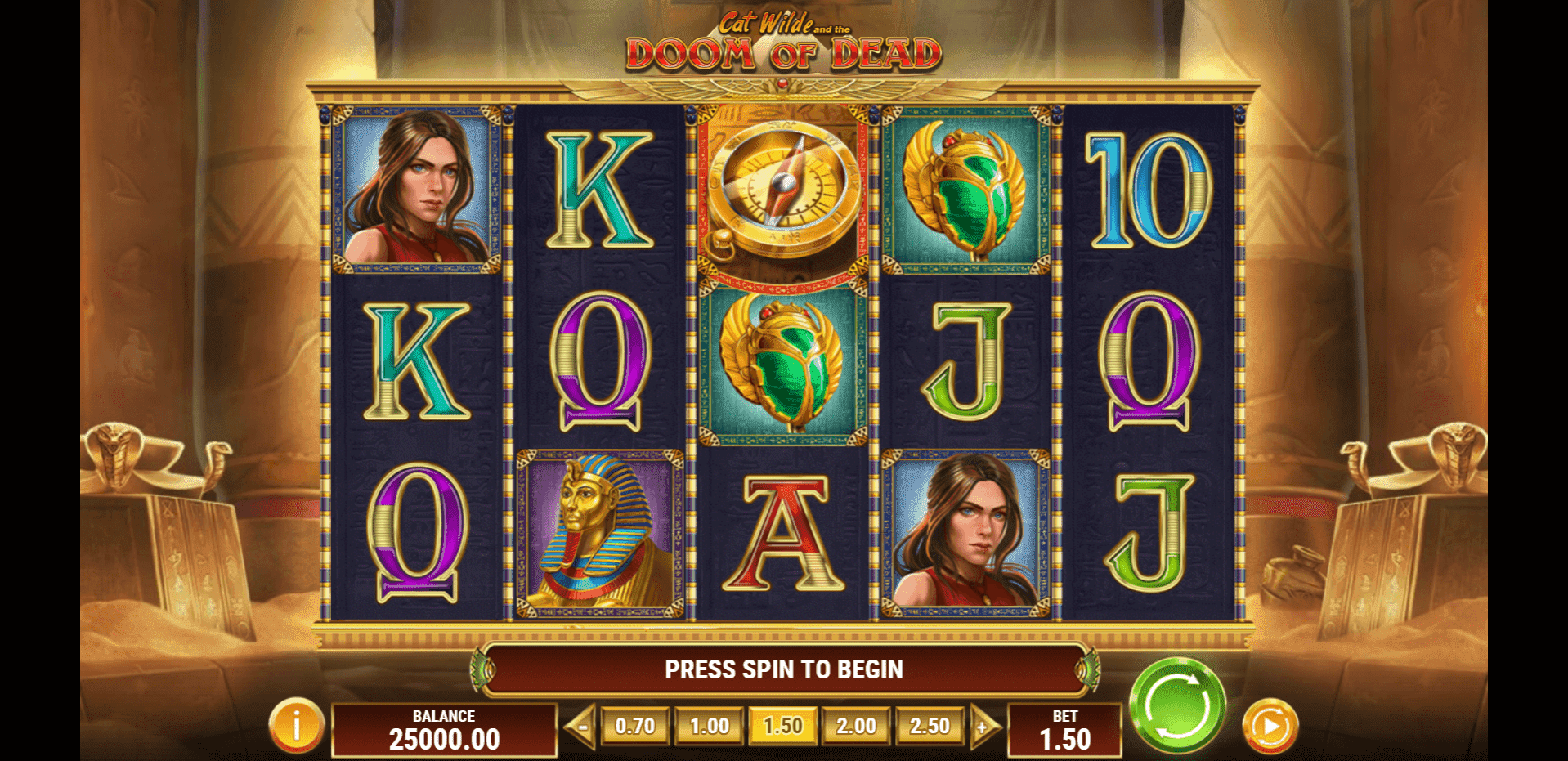 Cat Wilde and the Doom of Dead slot play free