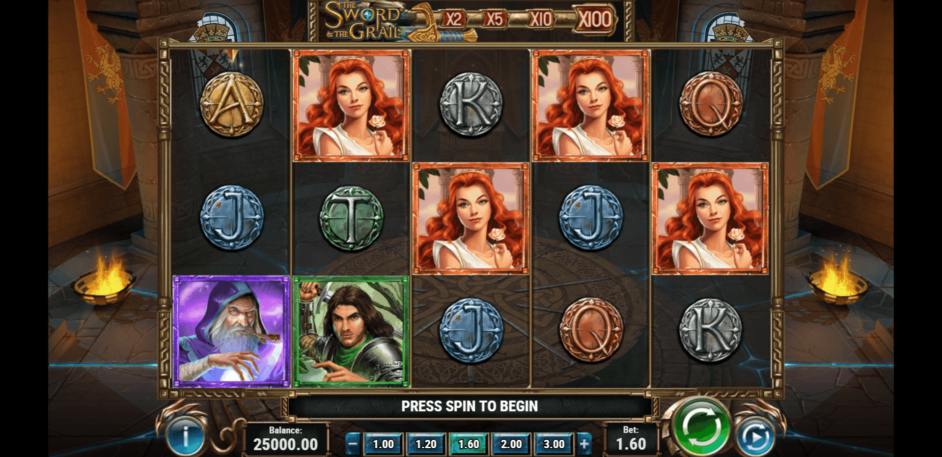 The Sword and The Grail slot play free