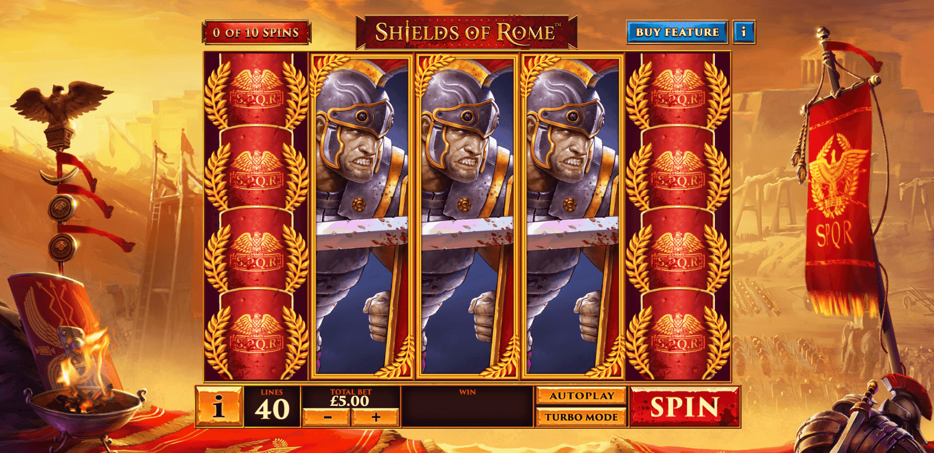 Shields of Rome slot play free