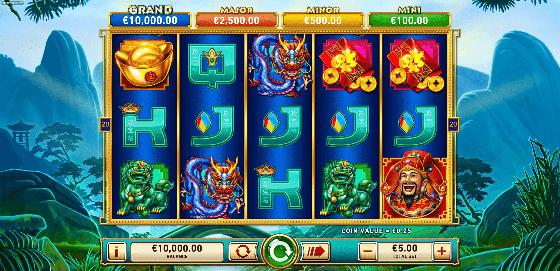 Toads Gift slot play free