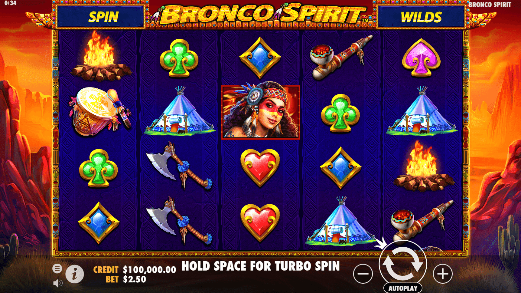 Bronco Spirit slot play free