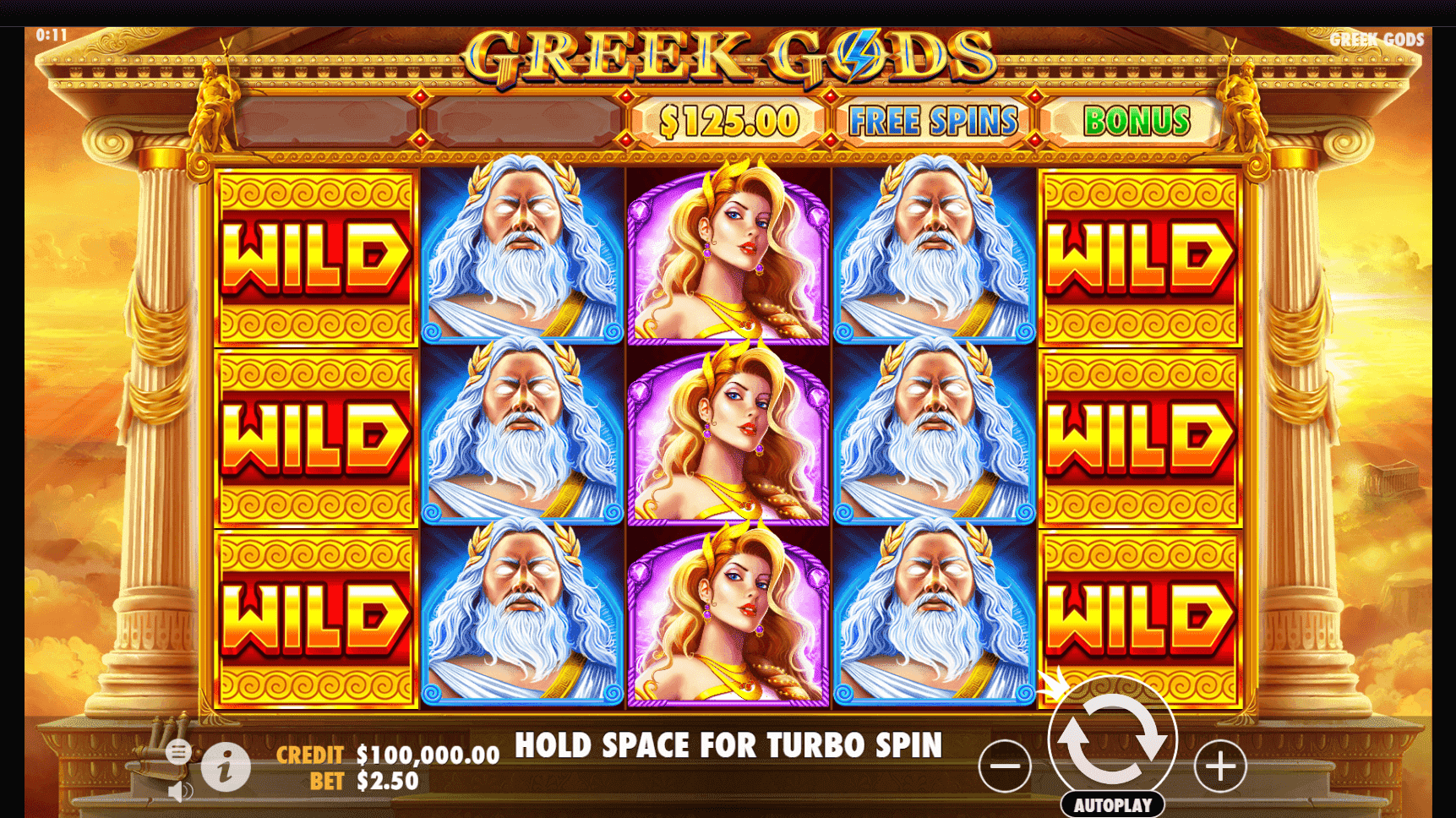 Greek Gods slot play free