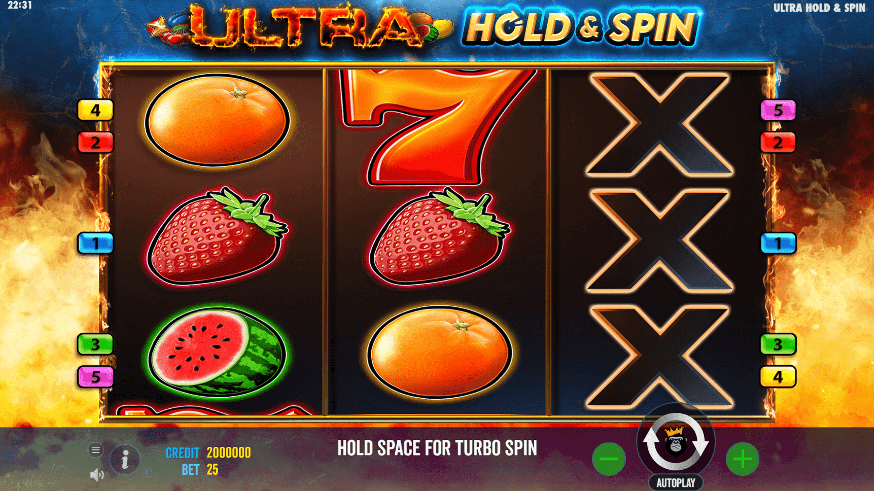 Ultra Hold and Spin slot play free