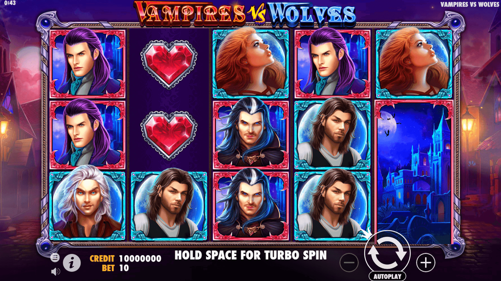 Vampires vs Wolves slot play free