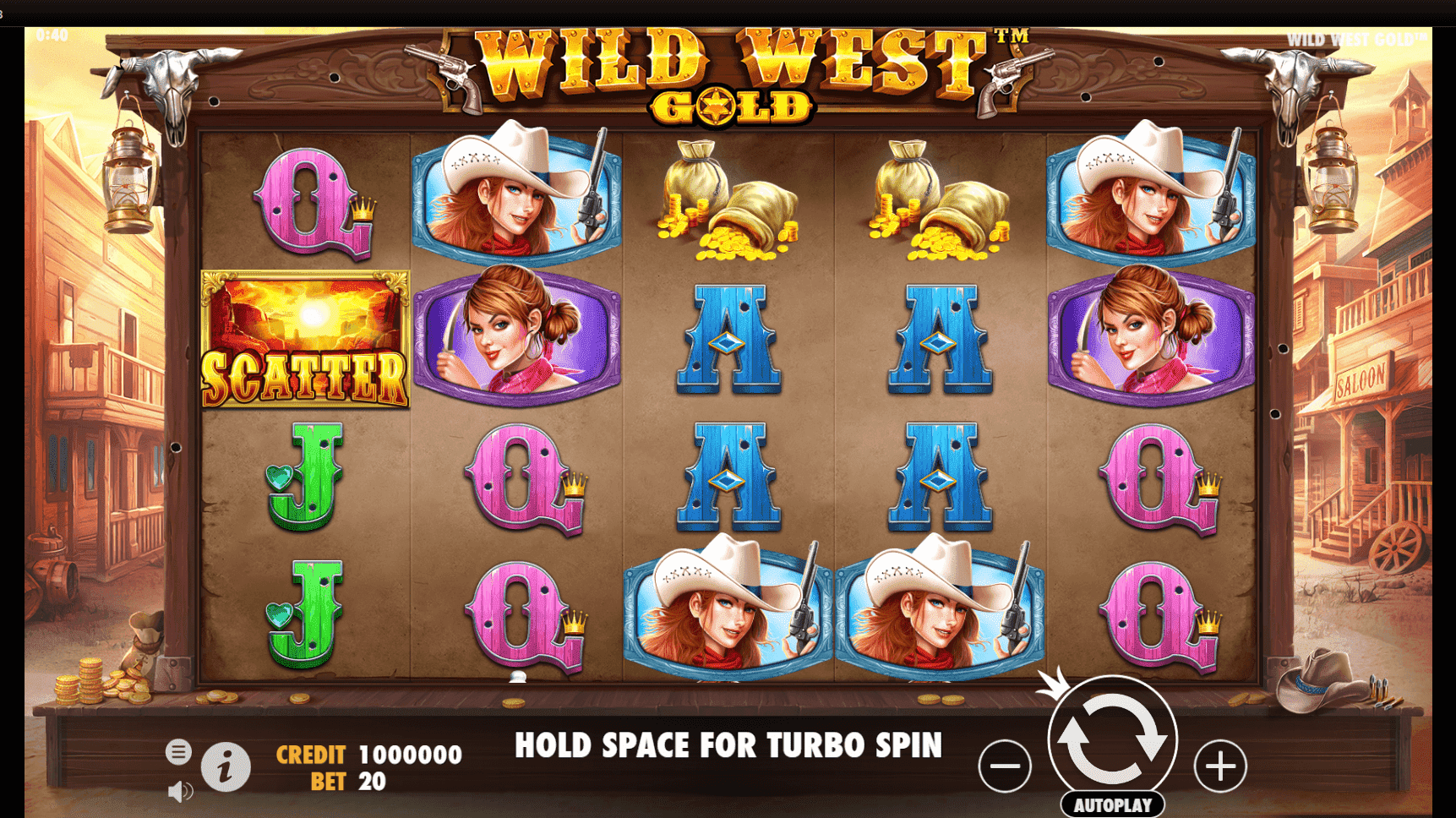 Wild West Gold slot play free