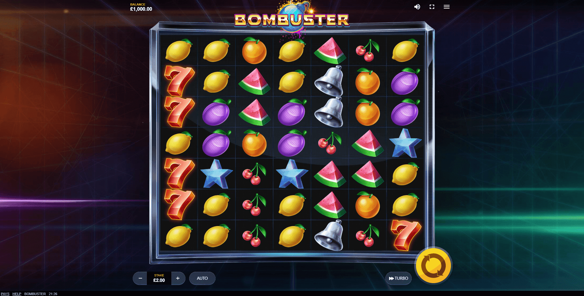 Bombuster slot play free