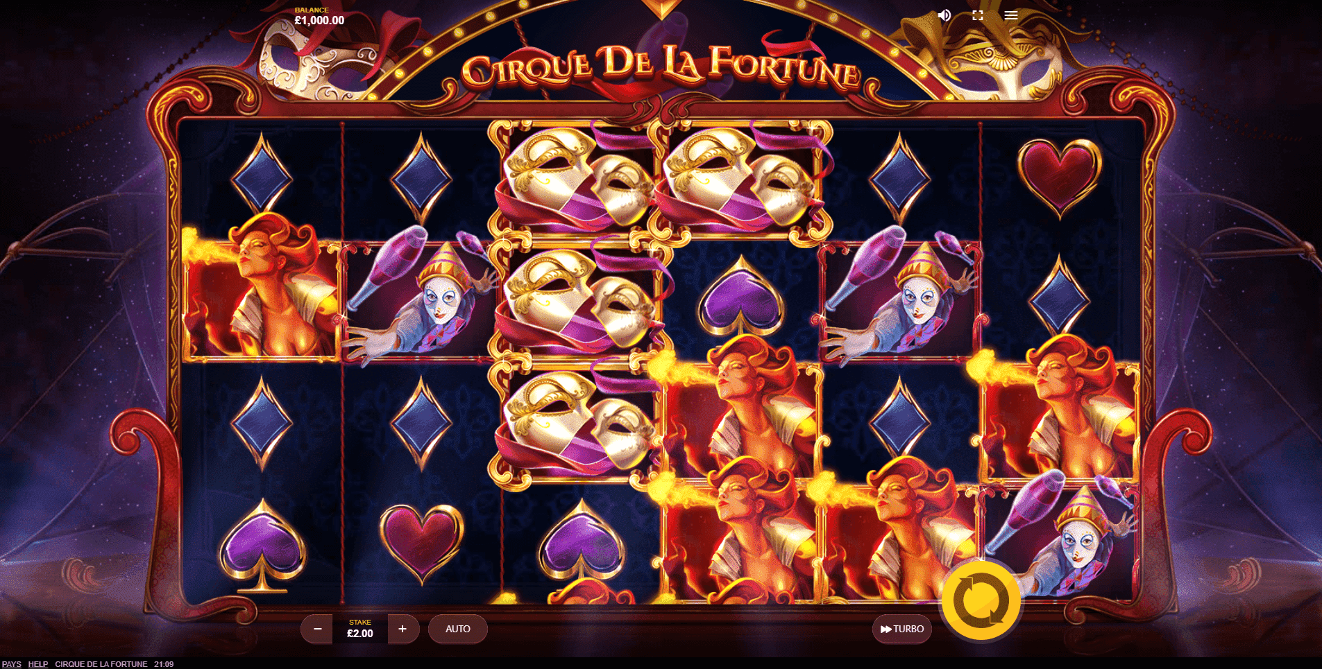 Cirque De La Fortune slot play free