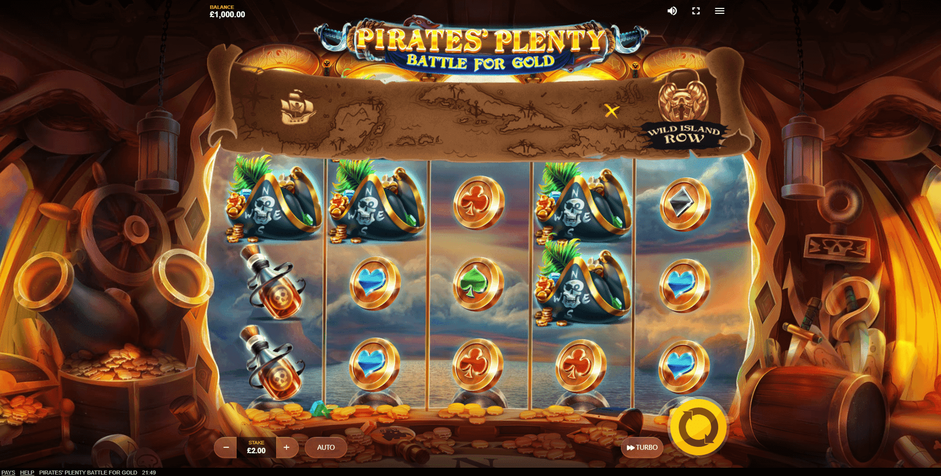 Pirates Plenty Battle for Gold slot play free