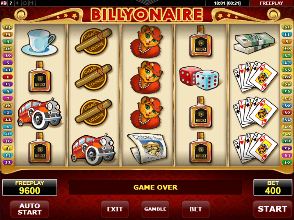 Billyonaire slot play free