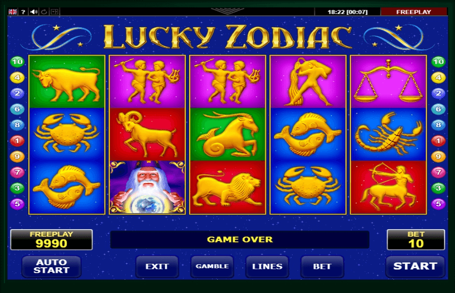 игровой автомат 12 zodiacs