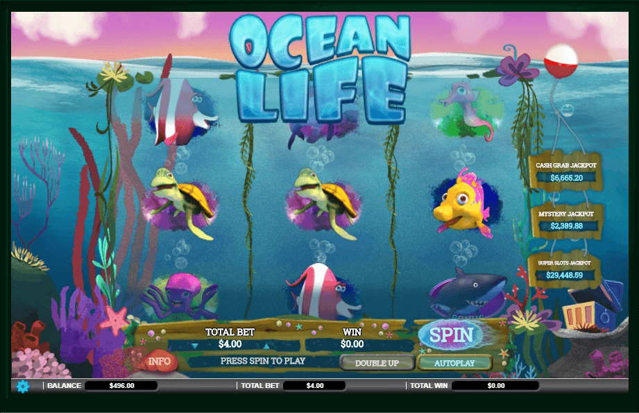 Ocean Life Slot Machine