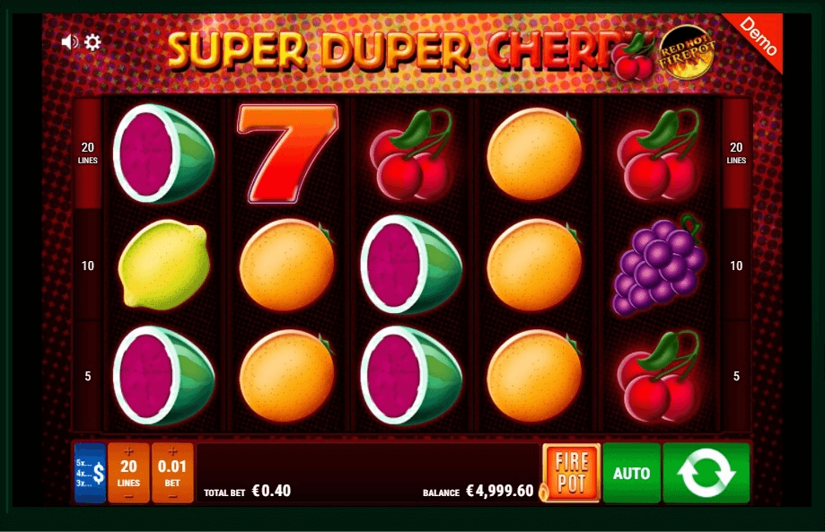 Super Duper Cherry Red Hot Firepot slot play free
