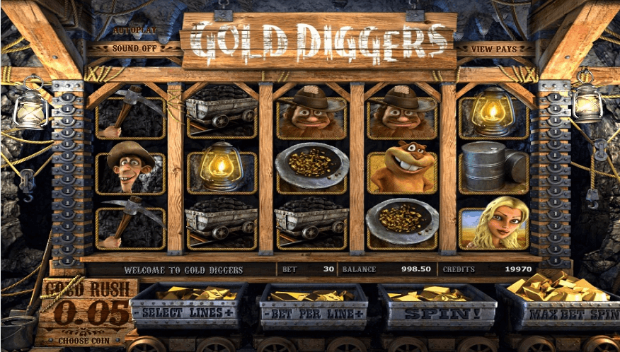 Gold Diggers slot play free