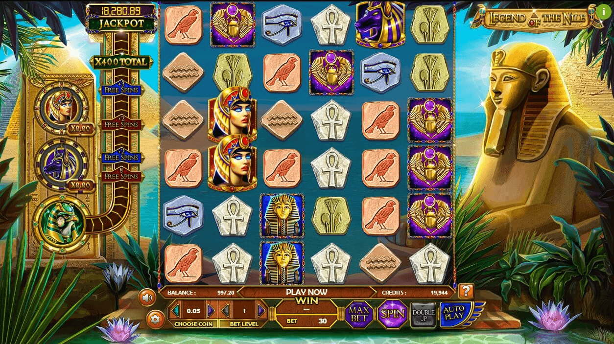 Legend of the Nile slot play free