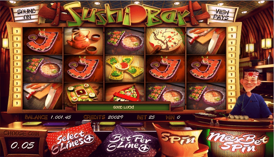 Sushi Bar slot play free