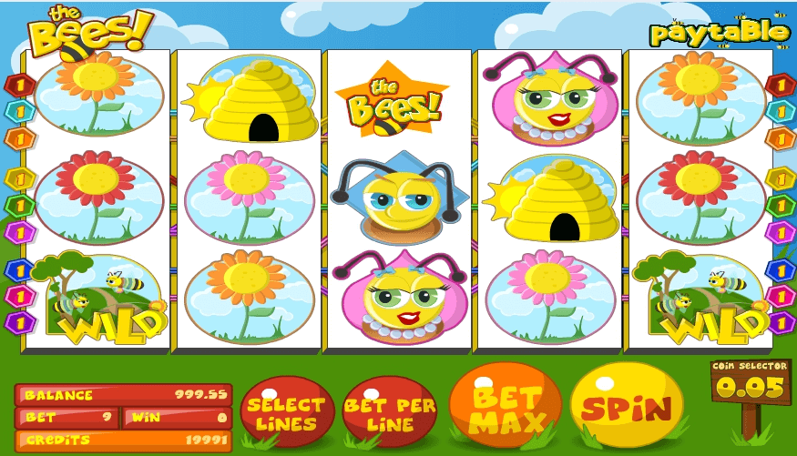 real money slot machines with bee games