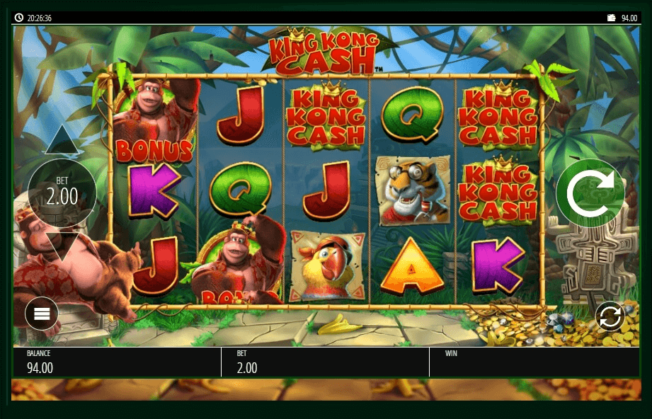King Kong Cash slot play free