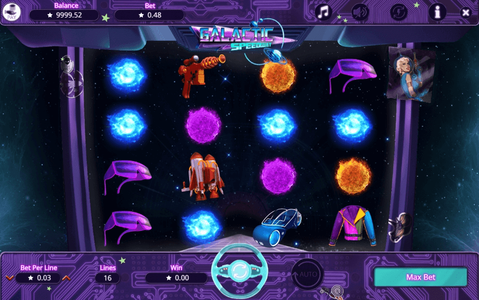 Galactic Speedway slot play free