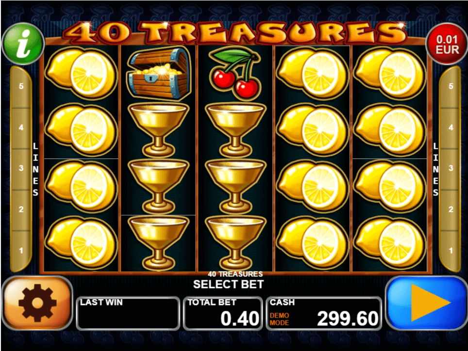 40 Treasures slot play free
