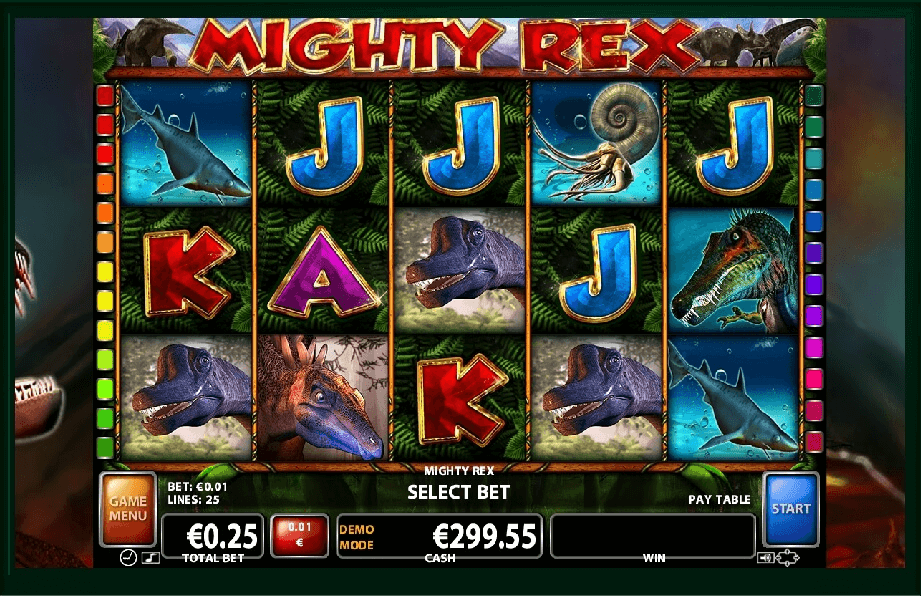 Mighty Rex slot play free