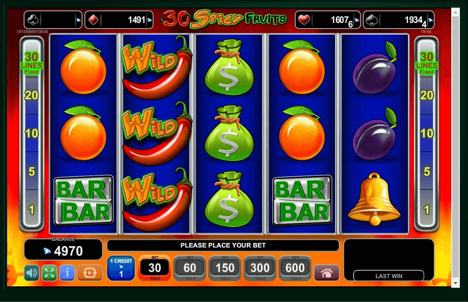30 Spicy Fruits slot play free