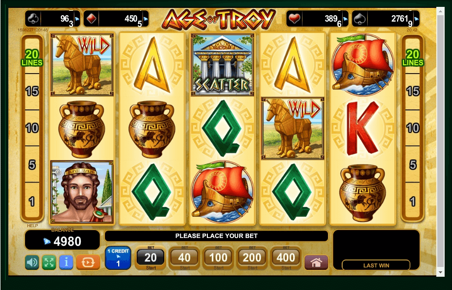 Age Of Troy slot play free