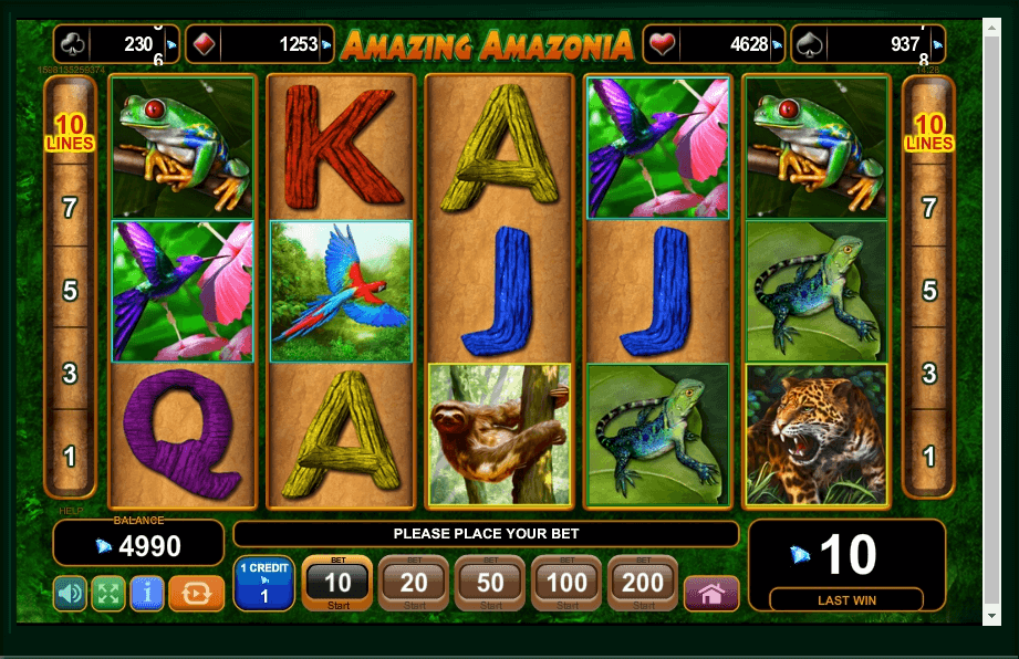 Amazing Amazonia slot play free