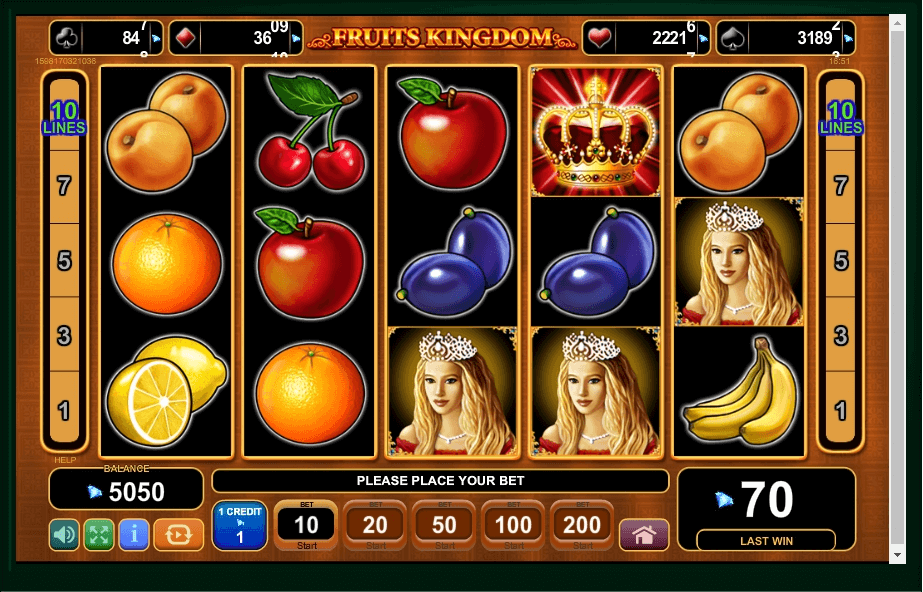 Fruits Kingdom slot play free