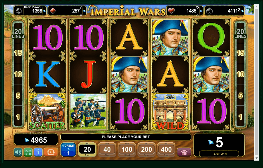 Imperial Wars slot play free
