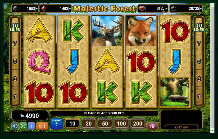 Majestic Forest slot play free