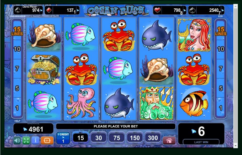 Ocean Rush slot play free