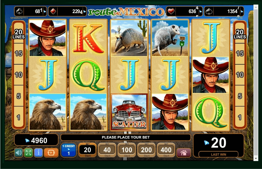 Route of Mexico slot play free