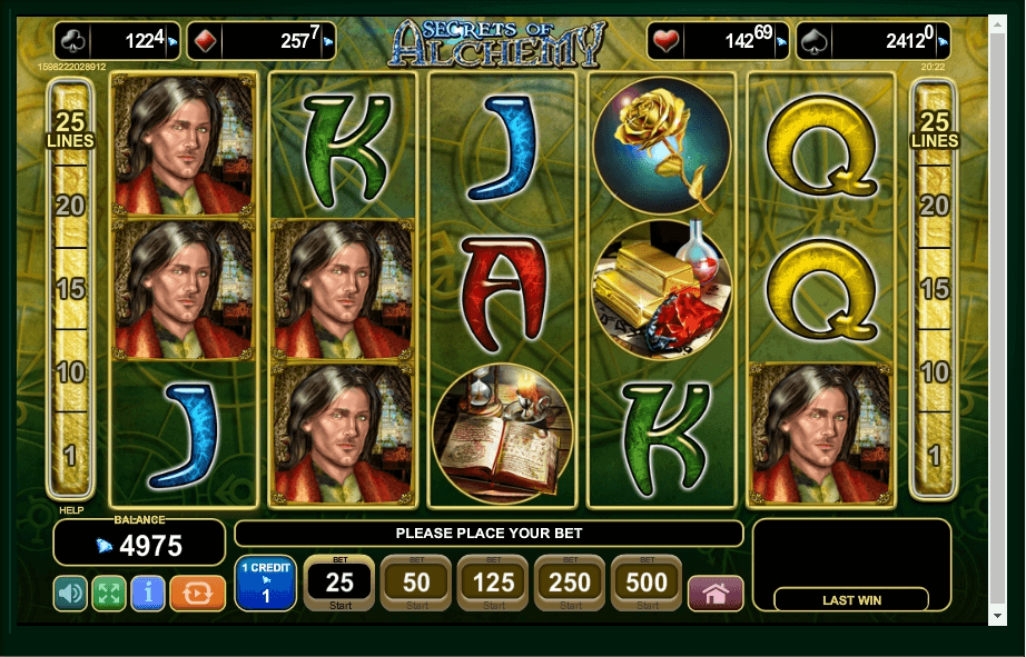 Secrets of Alchemy slot play free