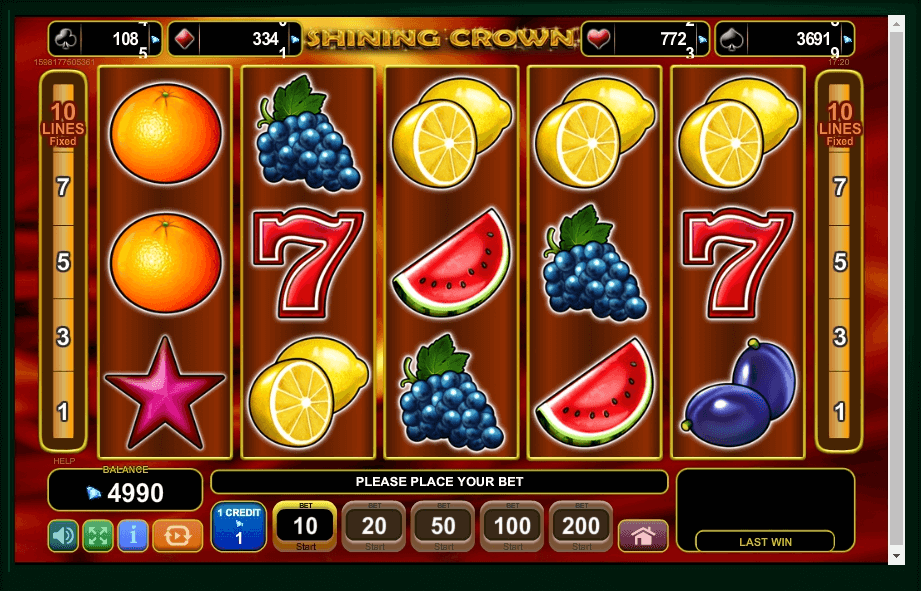 Shining Crown slot play free