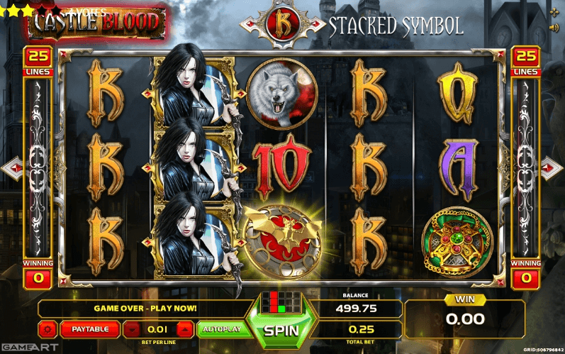 Castle Blood slot play free