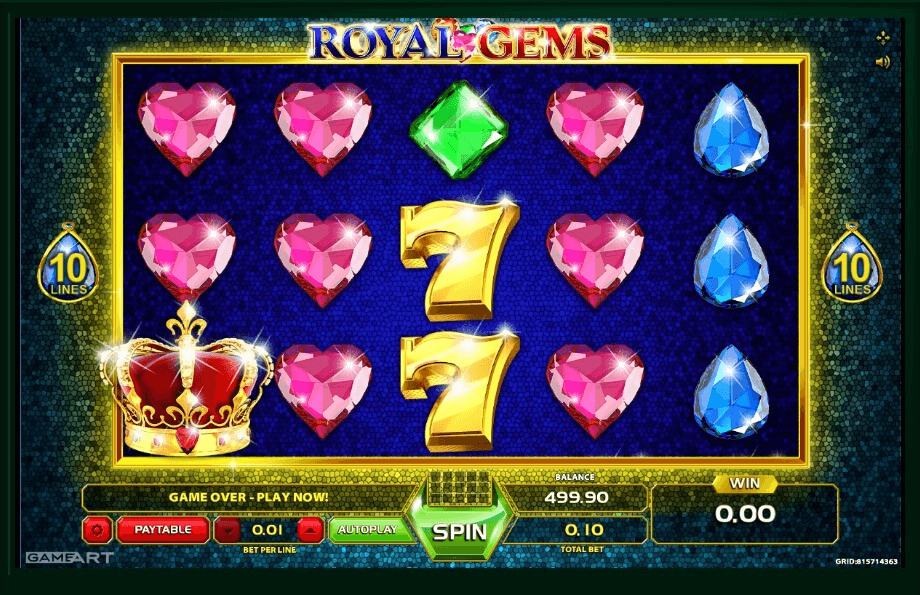 Royal Gems slot play free
