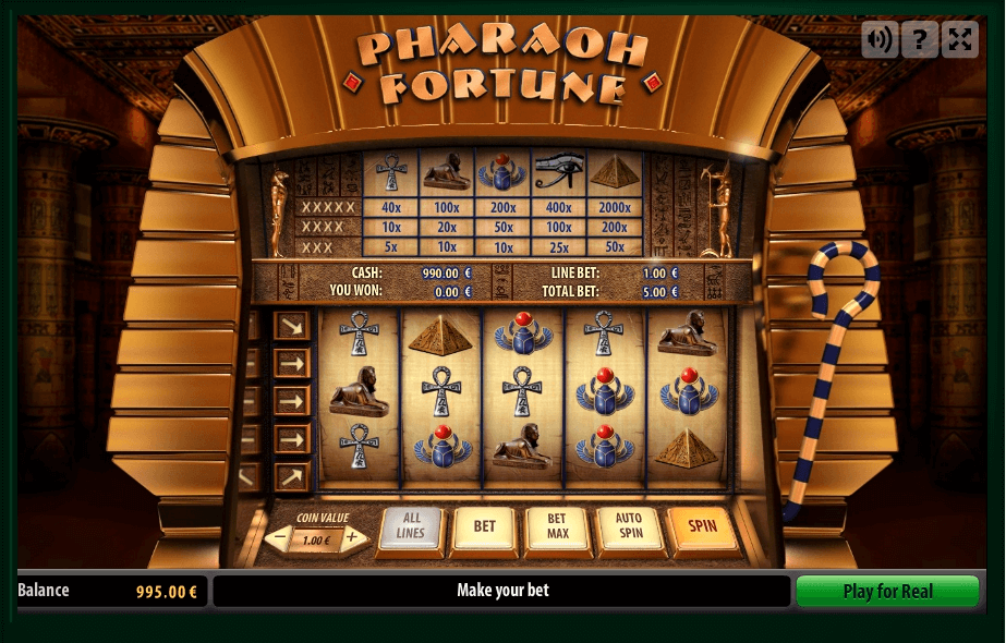 Pharaoh Fortune slot play free