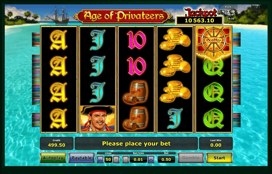 Age of Privateers slot play free