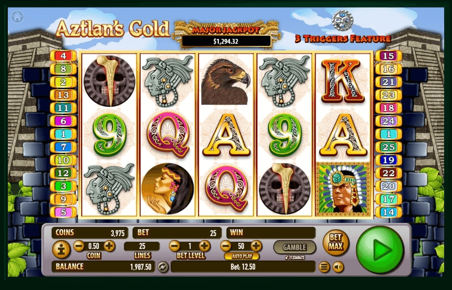Aztlans Gold slot play free