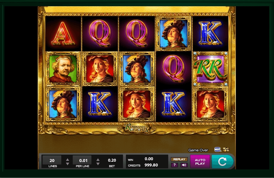 Rembrandt Riches slot play free