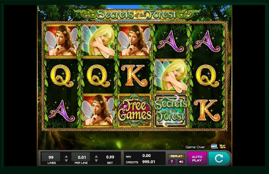 Secrets Of The Forest slot play free