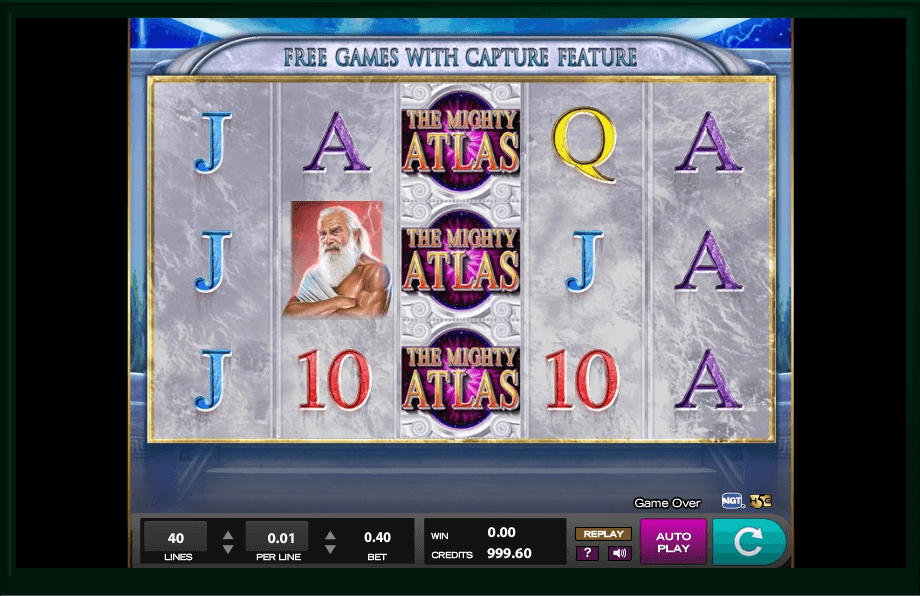 Play The Mighty Atlas Slot Machine Free with No Download