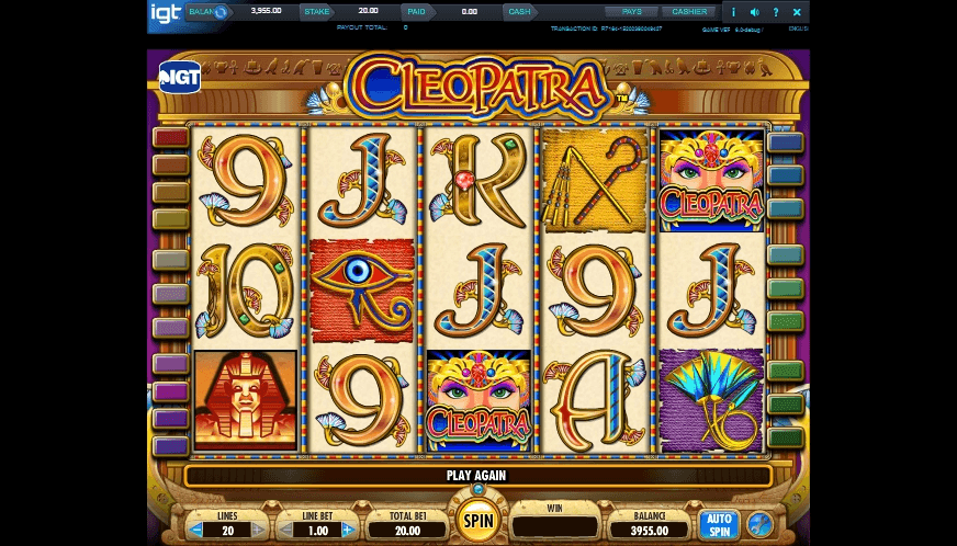 Cleopatra MegaJackpots slot play free