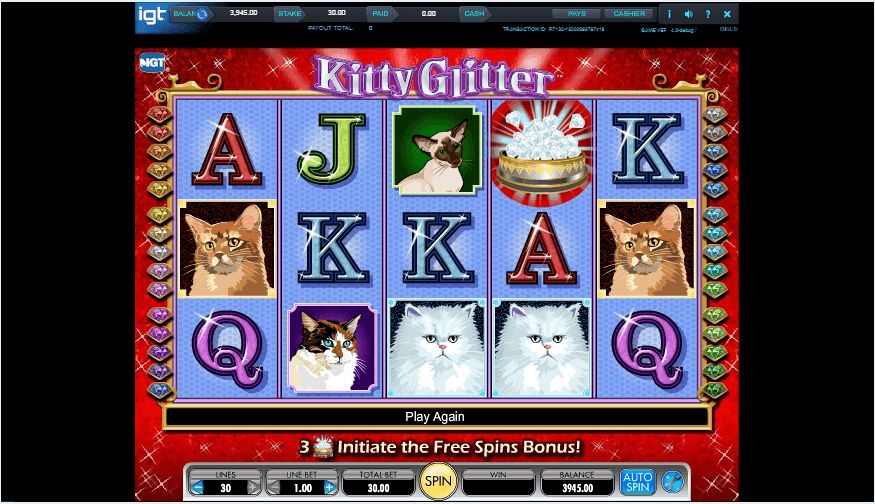 Kitty Glitter slot play free